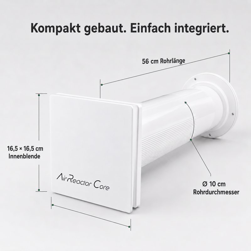 Bis zu 90 % Wärmerückgewinnung