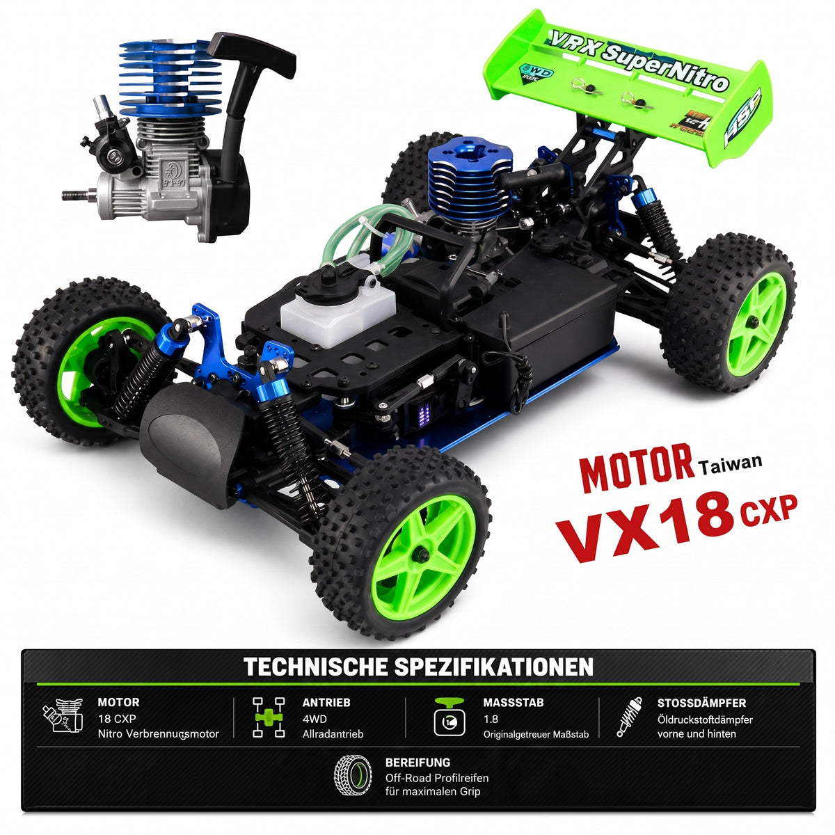 HSP Buggy Nitro · Occasion (Très bon)