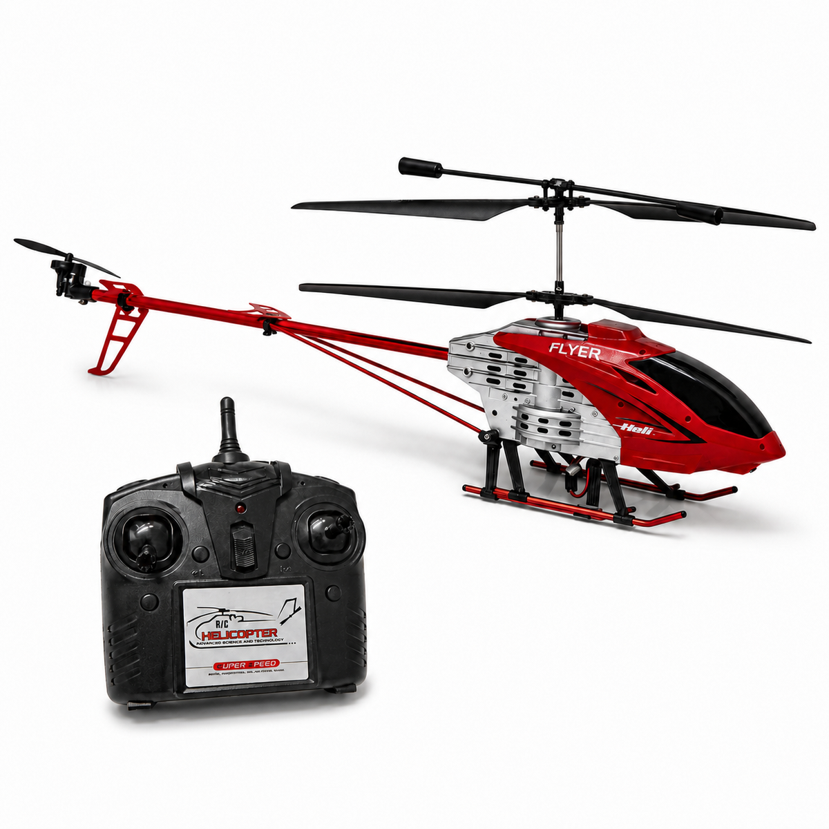 Flyer helicóptero RC 92 cm · Usado