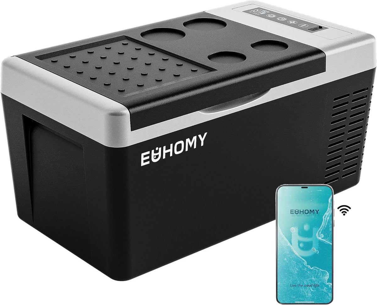 EUHOMY Kompressor-Kühlbox 21 l