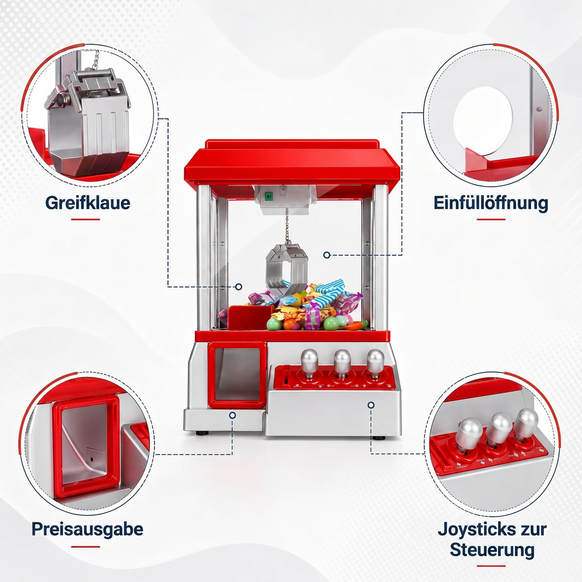 Máquina de garra Candy Grabber