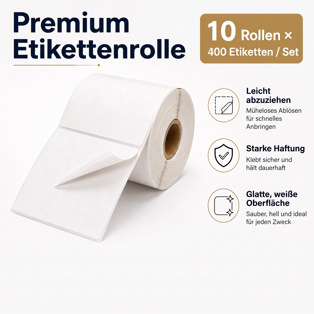 LastWerk Shipping Labels 100 × 150 mm on Rolls