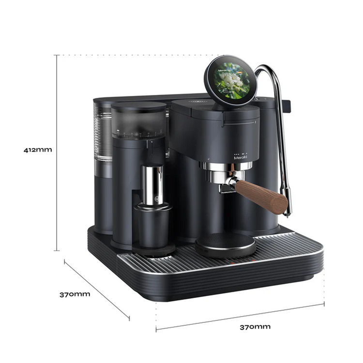 Meraki Espressomaschine mit Mahlwerk