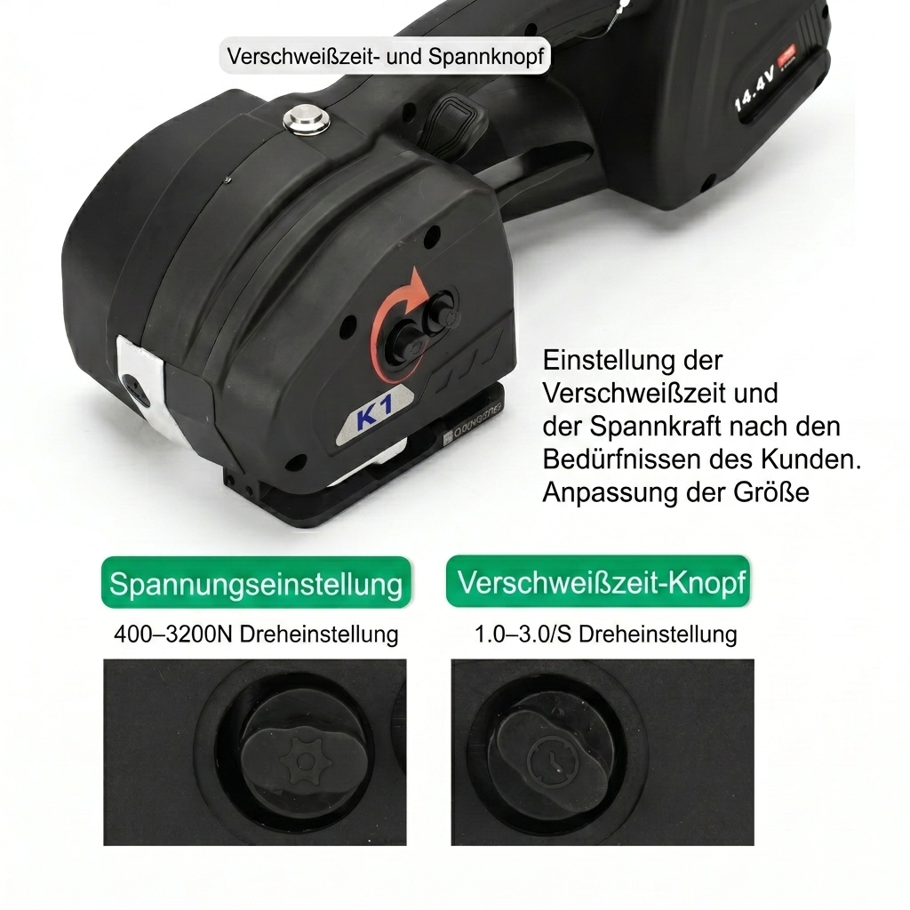 LastWerk K1 Akku-Umreifungsgerät