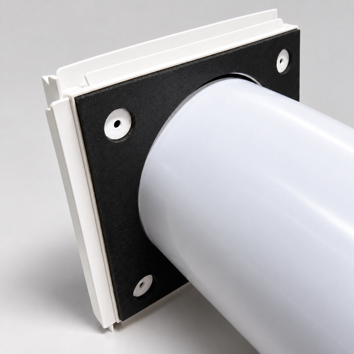 LastWerk AirReactor Pro dezentrale Lüftungsanlage mit Wärmerückgewinnung – Feuchtigkeitssensor, Fernbedienung, G1-Doppelfilterpatrone, bis 50 m³/h, Energieklasse A+