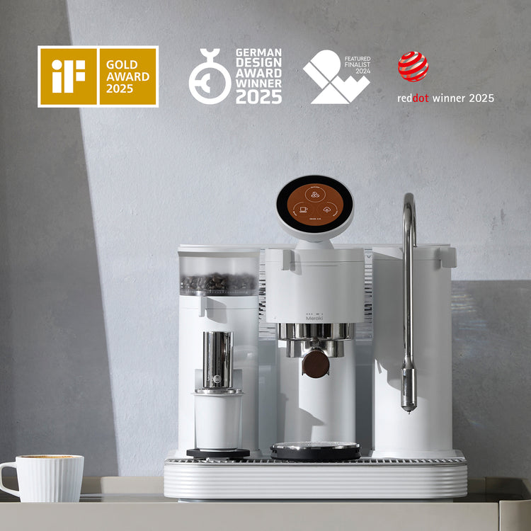 Meraki Espressomaschine mit Mahlwerk