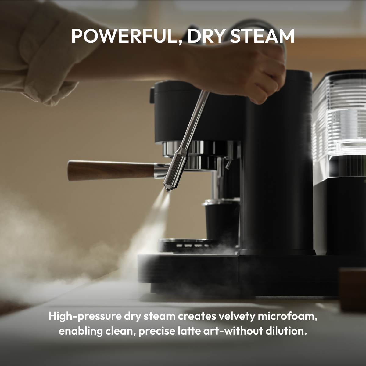 Meraki 2. Generation Espressomaschine mit Mahlwerk